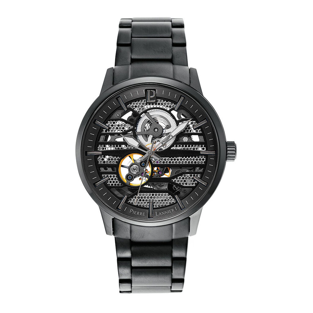 Montre Pierre Lannier Impact Noir - Montres Homme | Histoire d’Or