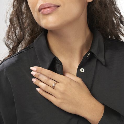 Bague Louane Or Jaune Oxyde De Zirconium - Bagues solitaires Femme | Histoire d’Or