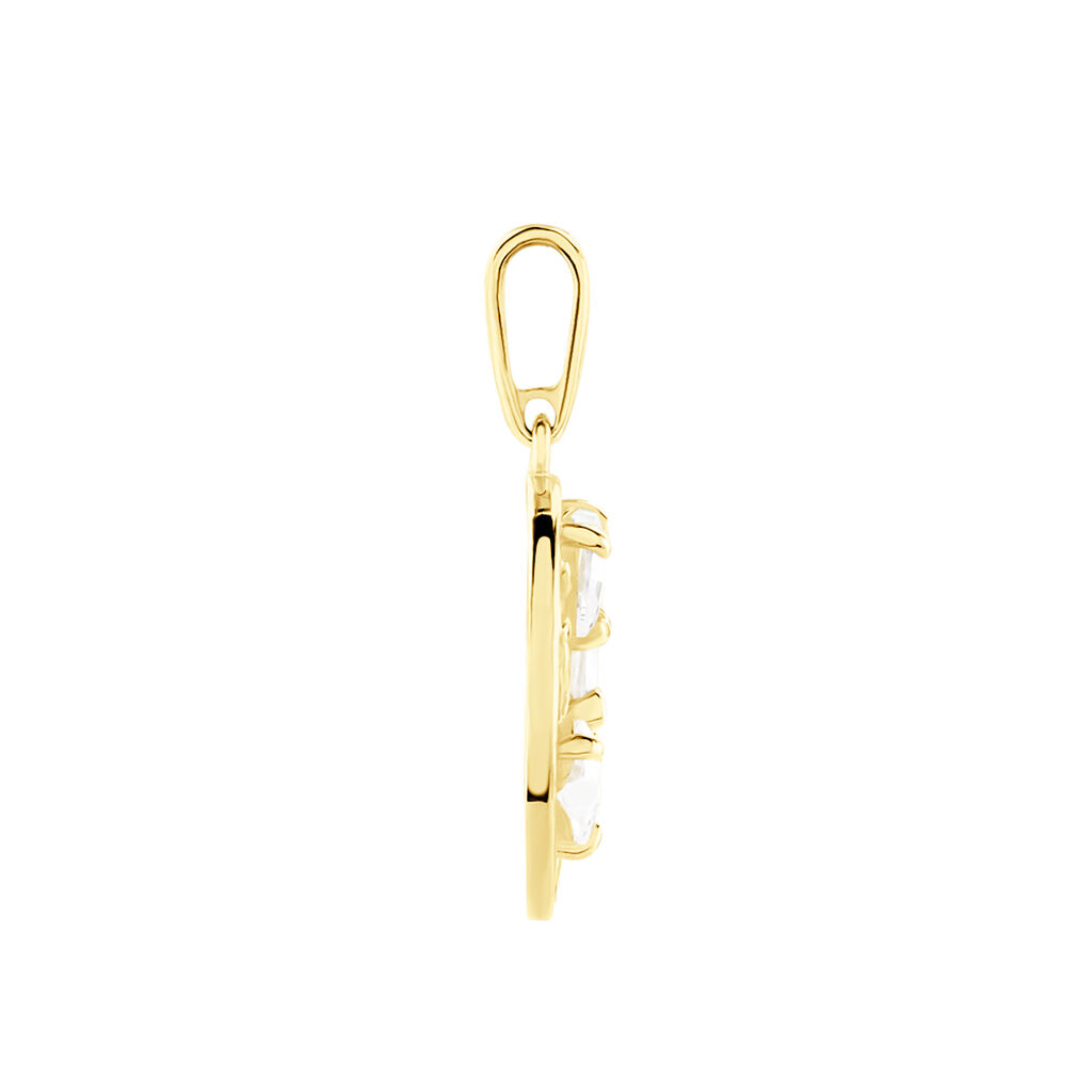 Pendentif Salvalus Or Jaune Oxyde De Zirconium - Pendentifs Arbre de vie Femme | Histoire d’Or