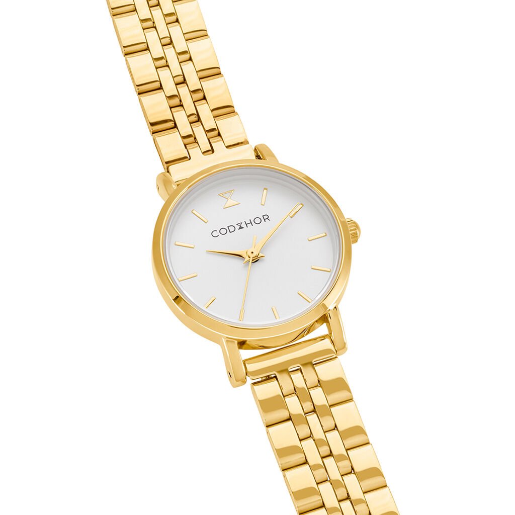 Montre Codhor Alix Blanc - Montres Femme | Histoire d’Or
