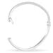 Bracelet Jonc Safietouae Argent Blanc - Bracelets joncs Femme | Histoire d’Or