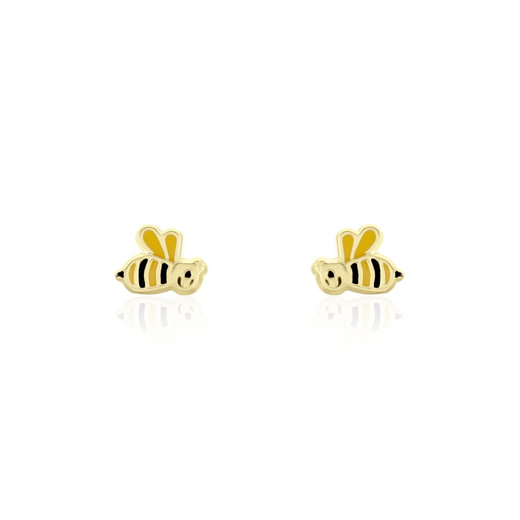 Boucles D'oreilles Puces Giosetta Or Jaune - Clous d'oreilles Enfant | Histoire d’Or