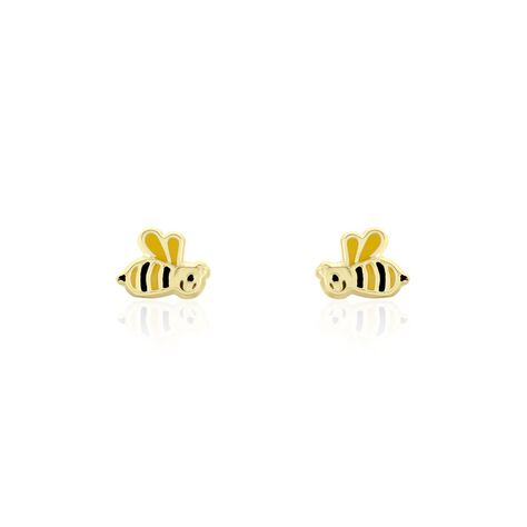 Boucles D'oreilles Puces Giosetta Or Jaune - Clous d'oreilles Enfant | Histoire d’Or