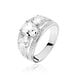 Bague Eneka Argent Oxyde De Zirconium - Bagues solitaires Femme | Histoire d’Or