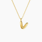 Collier Feliciane Acier Dor&eacute; - Cadeaux de naissance Femme | Histoire d&rsquo;Or