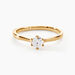 Bague Solitaire Athena Or Jaune Diamant