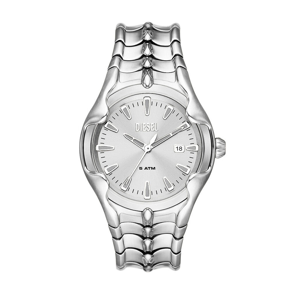 Montre Diesel Vert Argenté