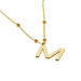 Collier Plaqué Or Jaune Lettra - Colliers fantaisie Femme | Histoire d’Or