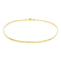 Bracelet Ivy Maille Haricot Or Jaune