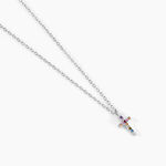 Collier Ha&iuml;vy Argent Blanc Oxyde De Zirconium - Colliers fantaisie Femme | Histoire d&rsquo;Or