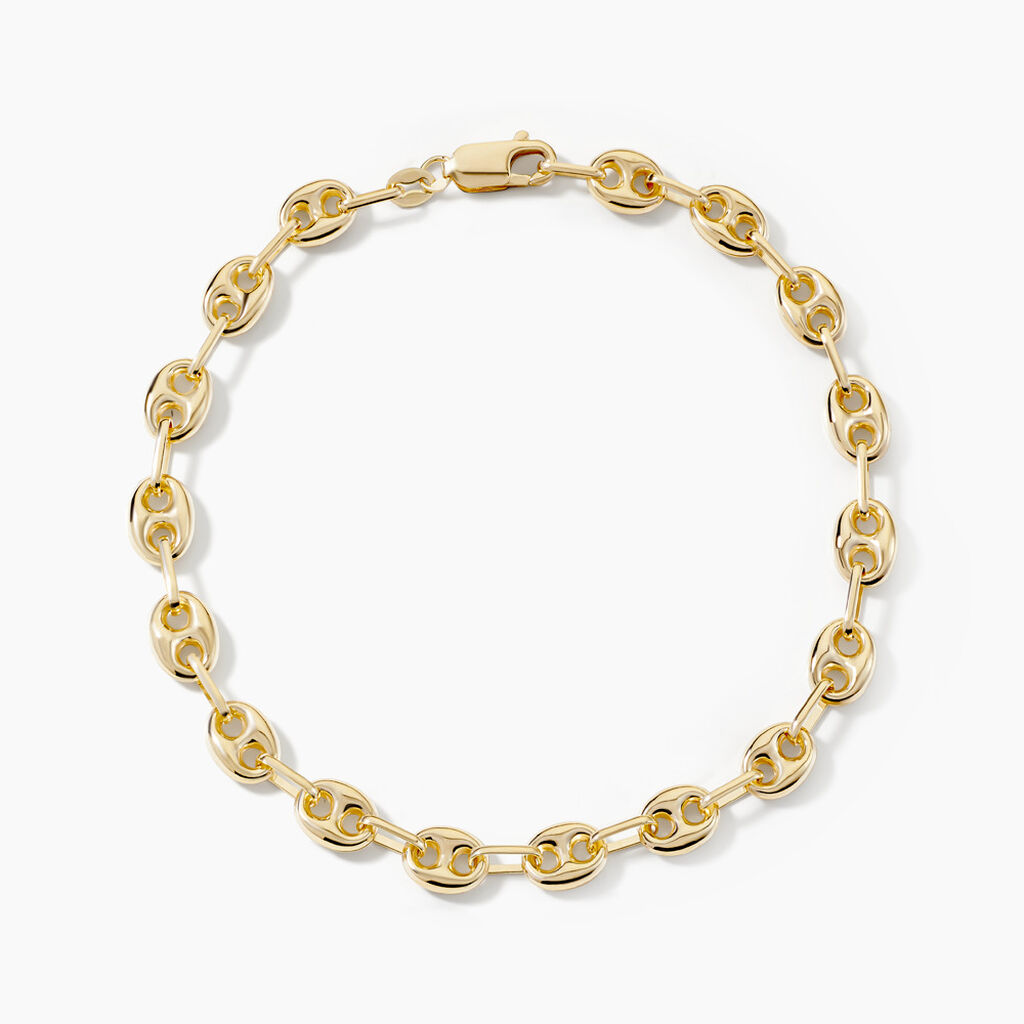Bracelet Dami Or Jaune - Bracelets cha&icirc;ne Homme | Histoire d&rsquo;Or