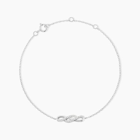 Bracelet Ursulla Or Blanc Diamant - Bracelets Femme | Histoire d&rsquo;Or