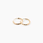 Cr&eacute;oles Lorrie Plaqu&eacute; Or Jaune - Boucles d'oreilles cr&eacute;oles Femme | Histoire d&rsquo;Or