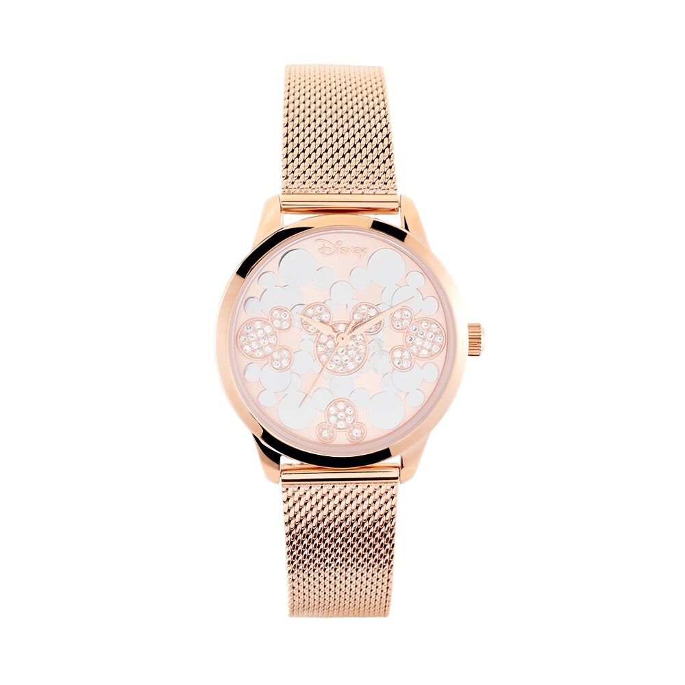 Montre Disney Dor Rose