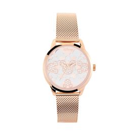 Montre Disney Doré Rose - Montres Femme | Histoire d’Or