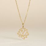 Pendentif Hadaya Lotus Or Jaune - Pendentifs Femme | Histoire d&rsquo;Or