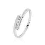 Bague Abigaelle Or Blanc Diamant - Bagues avec pierre Femme | Histoire d&rsquo;Or
