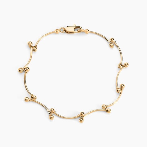 Bracelet Assma Plaqu&eacute; Or Jaune - Bracelets Femme | Histoire d&rsquo;Or