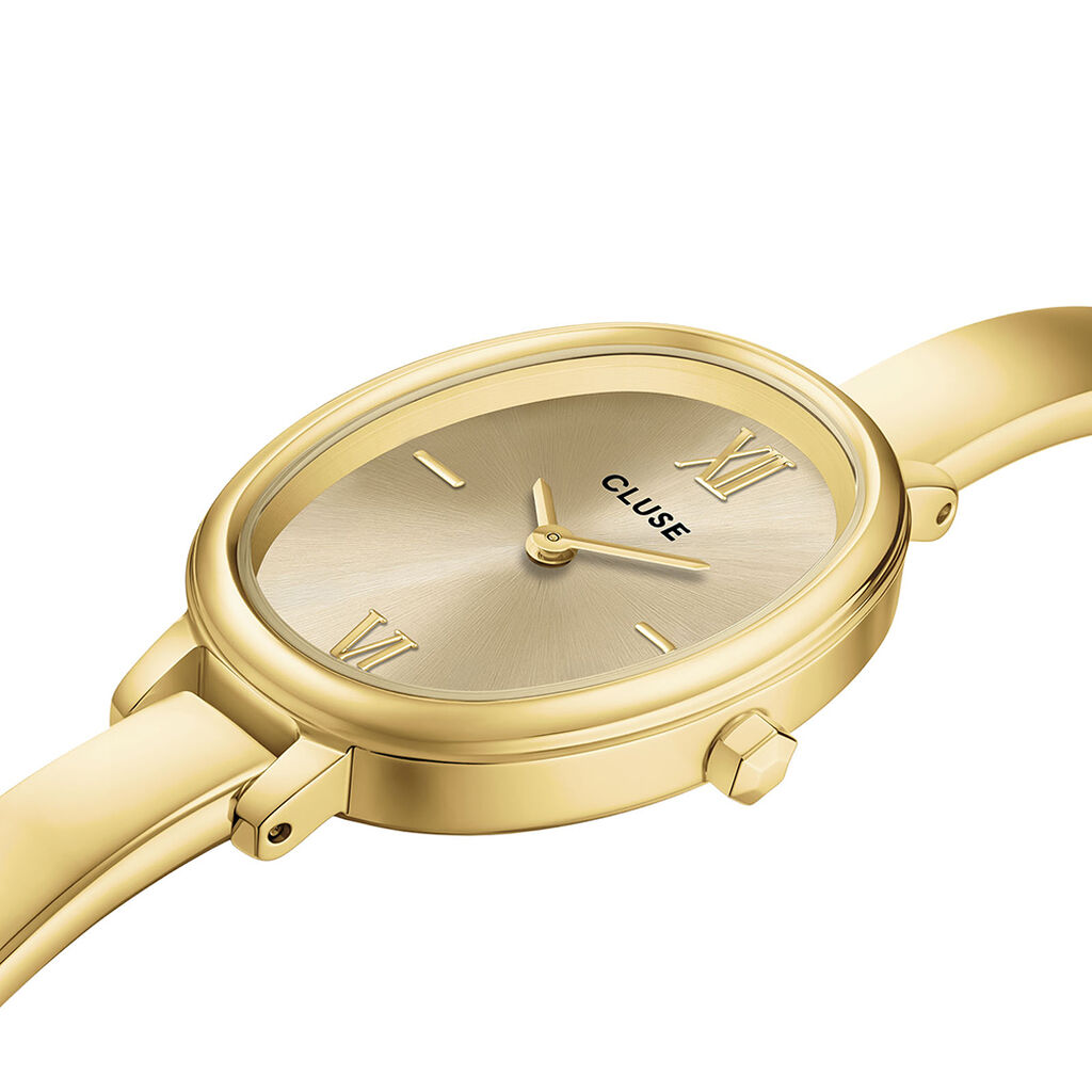Montre Cluse L'Ovale Champagne - F&ecirc;te des m&egrave;res Femme | Histoire d&rsquo;Or