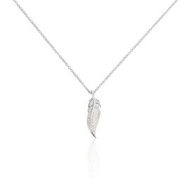 Collier Angeline Argent Blanc Oxyde De Zirconium - Colliers fantaisie Femme | Histoire d’Or
