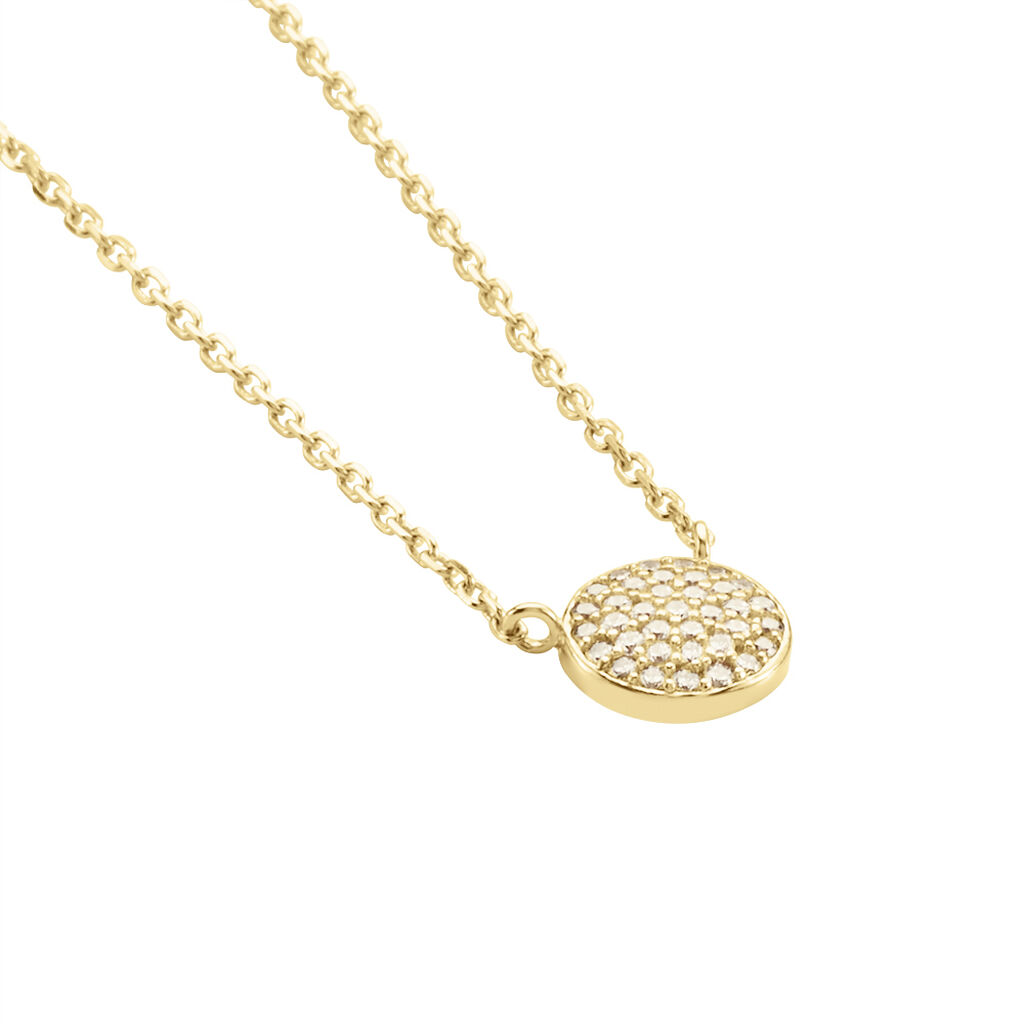 Collier Plaqué Or Larraso Oxydes De Zirconium - Colliers fantaisie Femme | Histoire d’Or