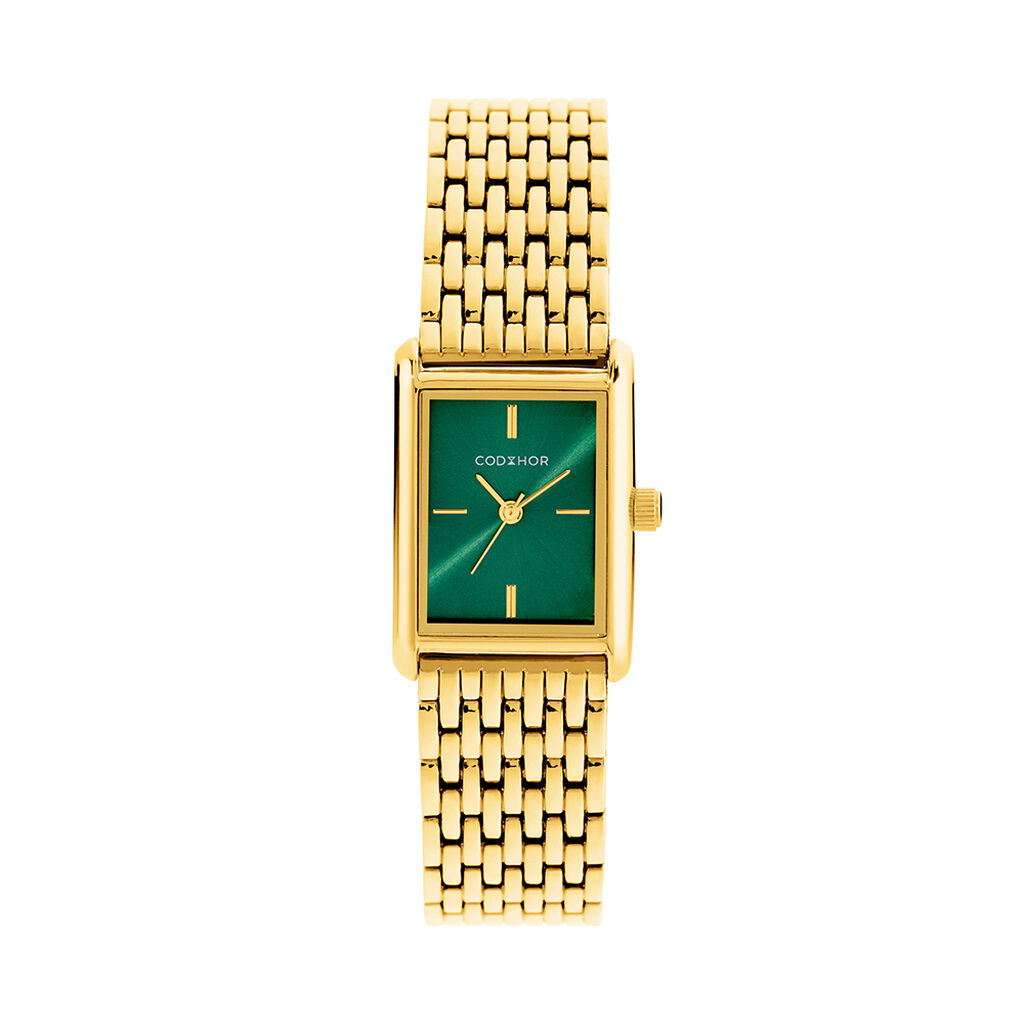 Montre Codhor Sanna Vert - Montres Femme | Histoire d&rsquo;Or