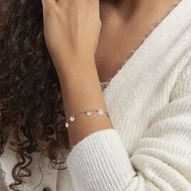Bracelet Ragavi Argent Blanc - Bracelets fantaisie Femme | Histoire d’Or