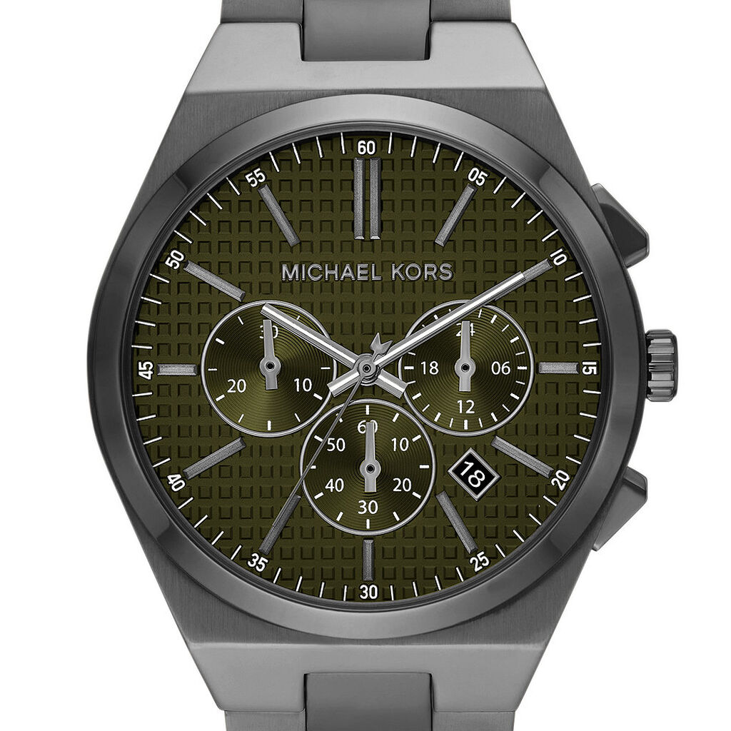 Montre Michael Kors Lennox Vert - Montres Homme | Histoire d’Or