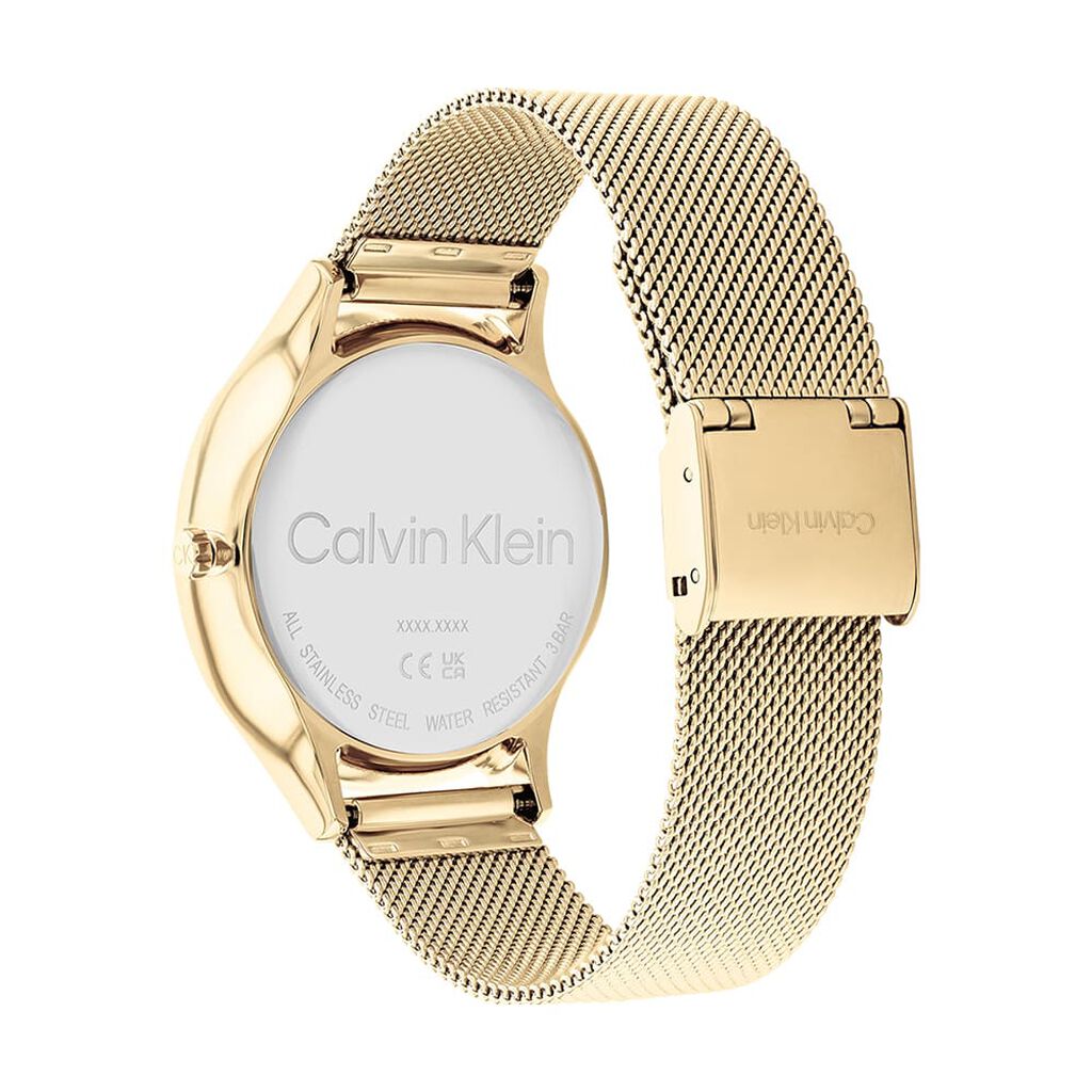 Montre Calvin Klein Timeless Multi Champagne - Montres Femme | Histoire d&rsquo;Or