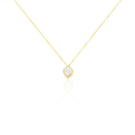 Collier Verounia Or Jaune Oxyde De Zirconium - Colliers Femme | Histoire d’Or