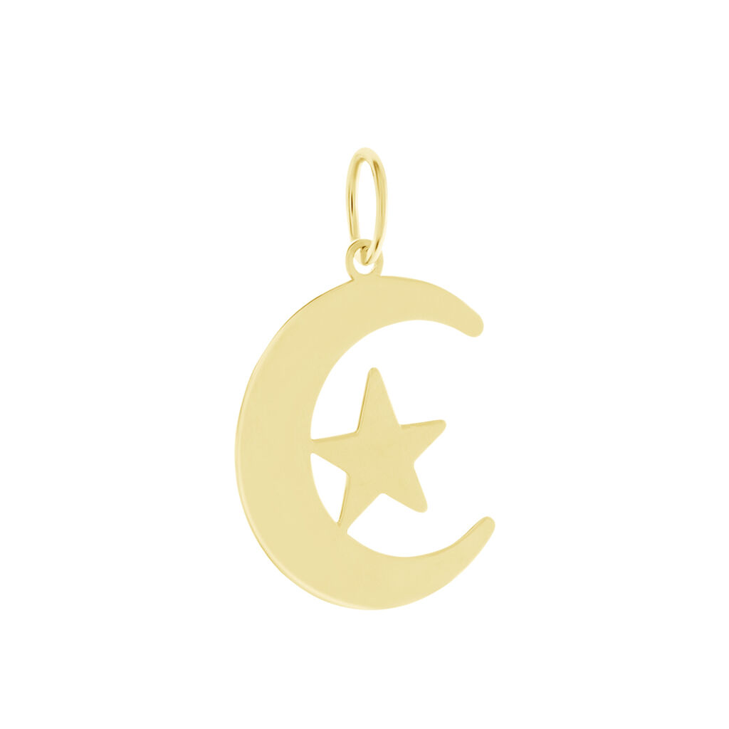 Pendentif Astree Or Jaune - Pendentifs Baptême Famille | Histoire d’Or