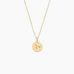 Pendentif Or Jaune Astraea Oxyde De Zirconium - Pendentifs Zodiaque Femme | Histoire d&rsquo;Or