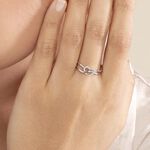 Bague Malinda Or Blanc Diamant - Bagues avec pierre Femme | Histoire d&rsquo;Or