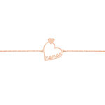 Bracelet Thya Or Rose - Bracelets Femme | Histoire d&rsquo;Or