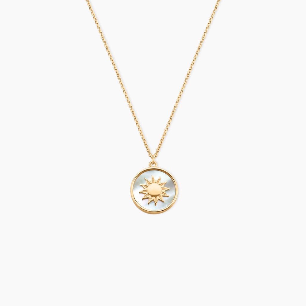 Collier Sunlight Or Jaune Nacre - Colliers Femme | Histoire d’Or
