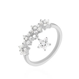 Bague Laetizia Constellation Argent Oxyde De Zirconium - Bagues avec pierre Femme | Histoire d’Or