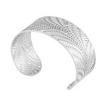 Bracelet Jonc Wilson Acier Blanc - Bracelets joncs Femme | Histoire d&rsquo;Or
