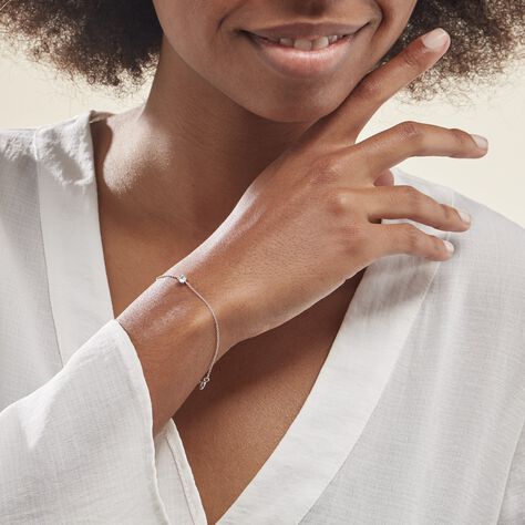 Bracelet Argent Lylwenn Oxydes De Zirconium - Bracelets Femme | Histoire d’Or