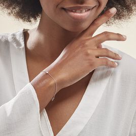 Bracelet Argent Blanc Lylwenn Oxyde De Zirconium - Bracelets fantaisie Femme | Histoire d’Or