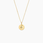 Pendentif Or Jaune Astraea Oxyde De Zirconium - Pendentifs Zodiaque Femme | Histoire d&rsquo;Or