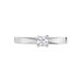 Bague Solitaire Loren Or Blanc Diamant - Bagues solitaires Femme | Histoire d’Or