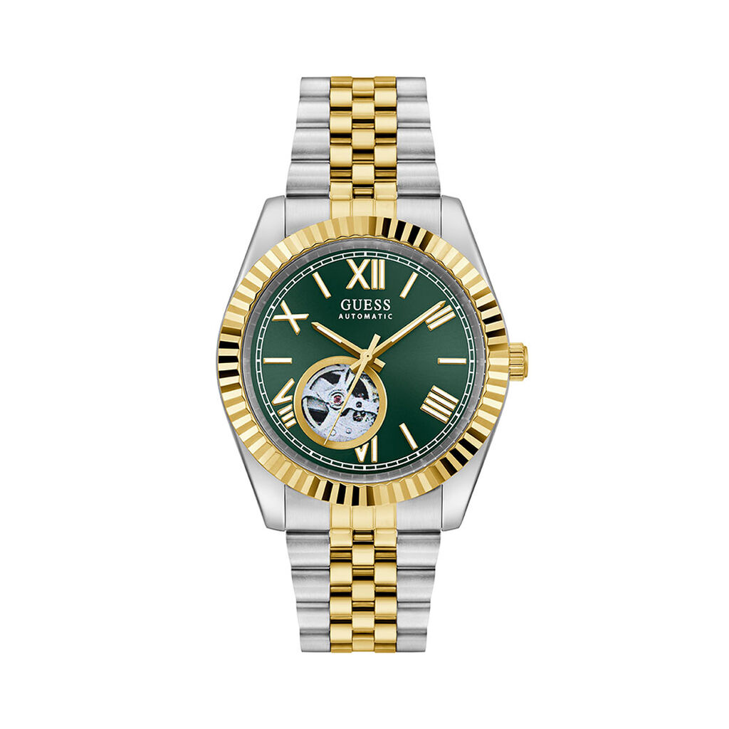 Montre Guess Connoisseur Vert - Montres Homme | Histoire d&rsquo;Or