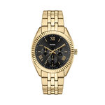 Montre Fossil Campbell Noir - F&ecirc;te des p&egrave;res Homme | Histoire d&rsquo;Or