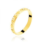 Alliance Venessa Ruban Plat Or Jaune - Alliances Unisex | Histoire d&rsquo;Or