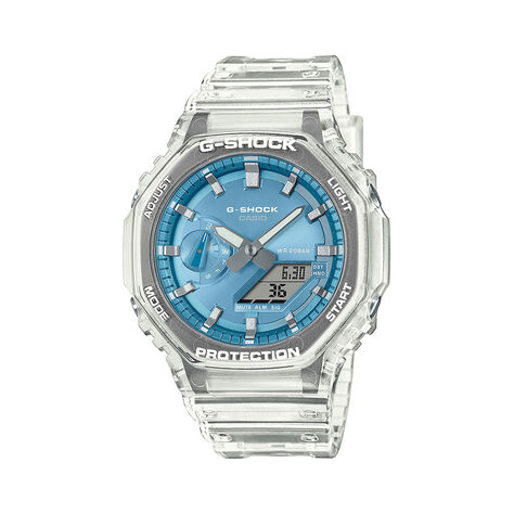 Montre Casio G-shock Ga2100 Bleu Sky - Montres Homme | Histoire d&rsquo;Or