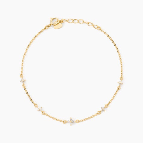 Bracelet Papias Argent Dor&eacute; A L'Or 750/1000 - Bracelets Femme | Histoire d&rsquo;Or