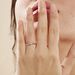 Bague Solitaire Samantha Or Blanc Diamant - Bagues solitaires Femme | Histoire d’Or