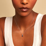 Collier Elowen Argent Blanc Oxyde De Zirconium - Colliers fantaisie Femme | Histoire d&rsquo;Or