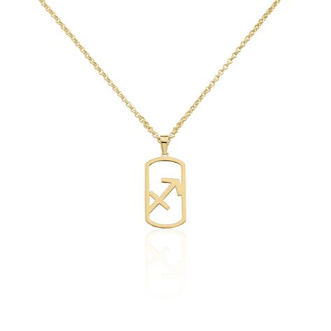 Collier Plaqué Or Prospero - Colliers Zodiaque Homme | Histoire d’Or