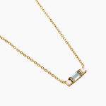 Collier Joaneder Argent Dor&eacute; A L'Or 750/1000 Topaze Oxyde De Zirconium - Colliers Femme | Histoire d&rsquo;Or